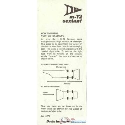 Davis Mk12 Master sextant Davis Instruments Sextant