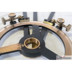 Brass vernier station pointer