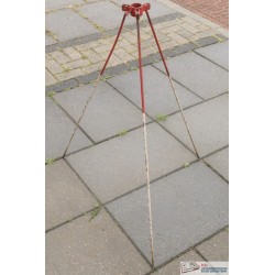 Set of rods and rod tripod