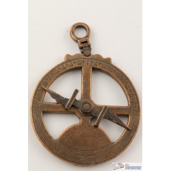 Copper Atocha astrolabe model