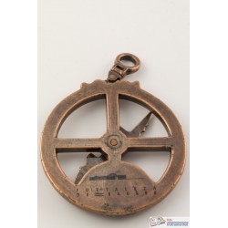 Copper Atocha astrolabe model