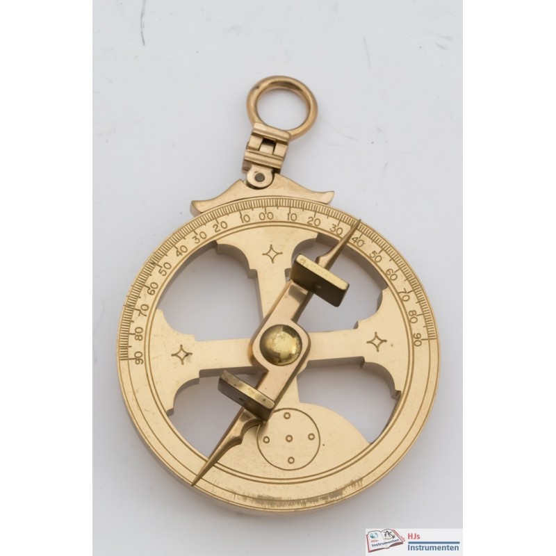 Brass 2/3 portugese astrolabe model