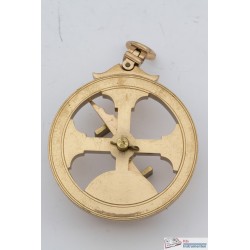 Brass 2/3 portugese astrolabe model