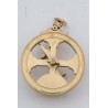 Brass 2/3 portugese astrolabe model