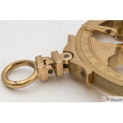 Brass 2/3 portugese astrolabe model