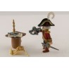 Playmobil pirate with sextant