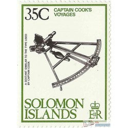 Cook sextant stamp