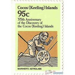 Cocos islands astrolabe stamp