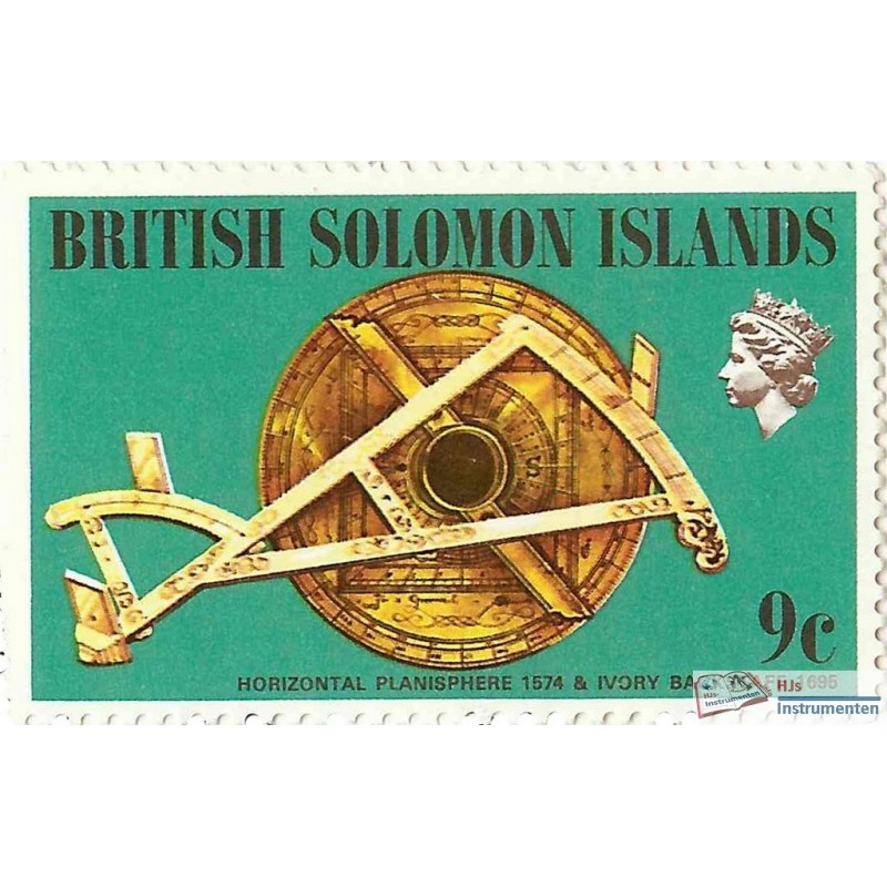 Solomon Islands backstaff stamp