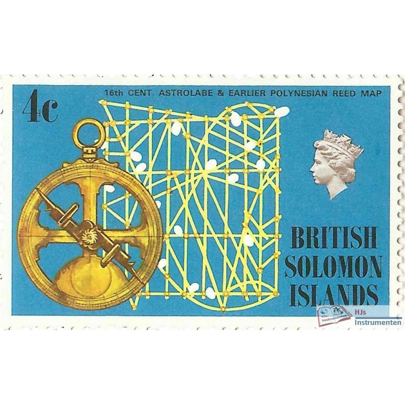 Solomon Islands astrolabe stamp