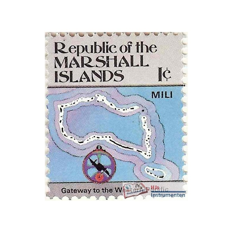 Marshall Islands astrolabe stamp