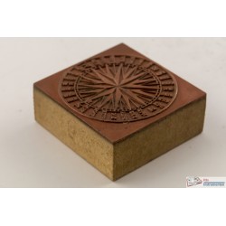 Compassrose print block