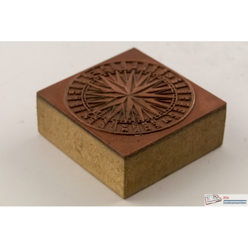 Compassrose print block