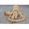 Dreipunkt wooden sextant model