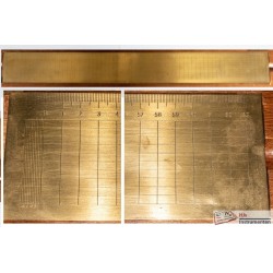 Brass transversal scale