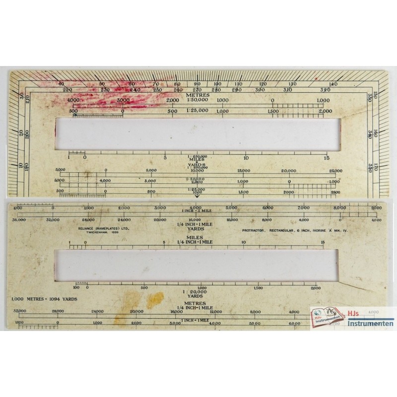 Reliance ivorine scale bar