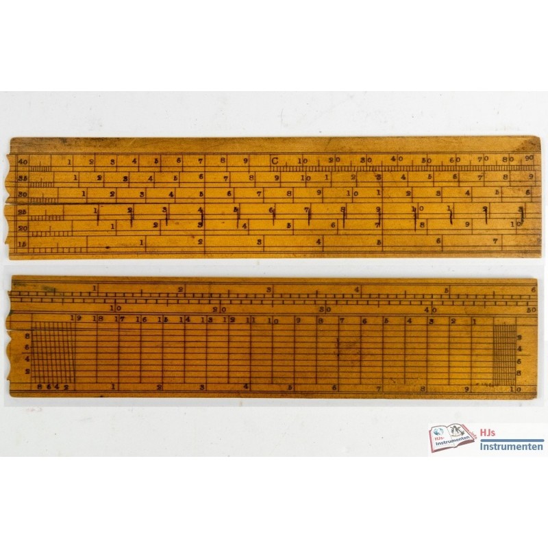 Small wooden transversal scale