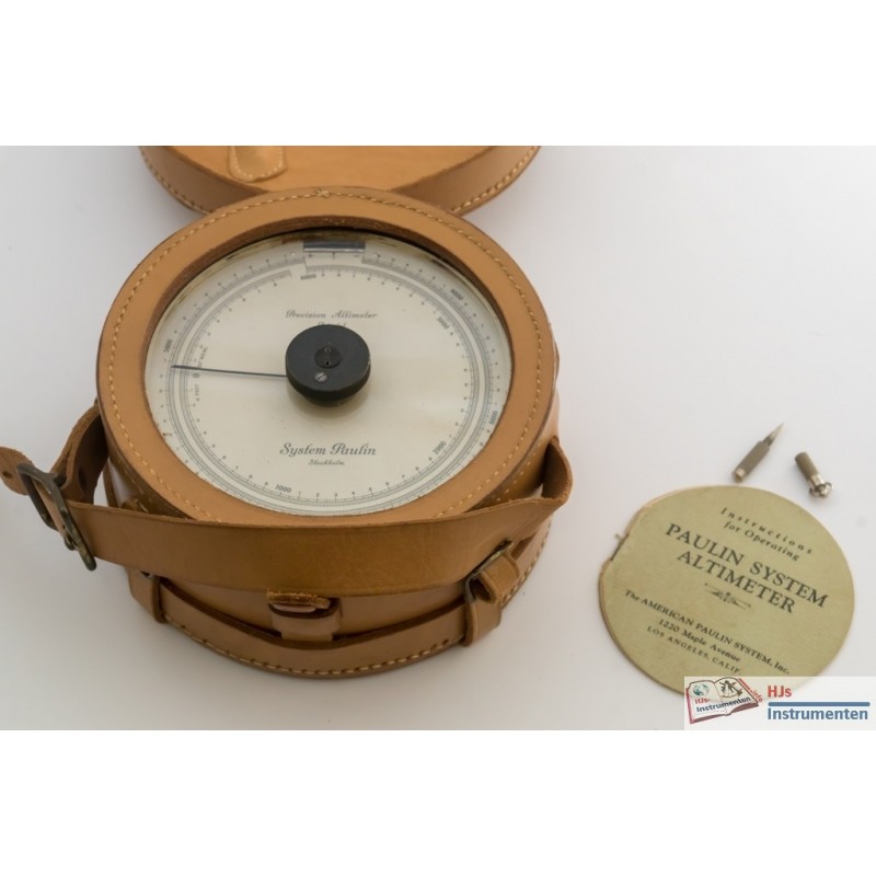 Paulin system precision altimeter American Paulin Altimeter