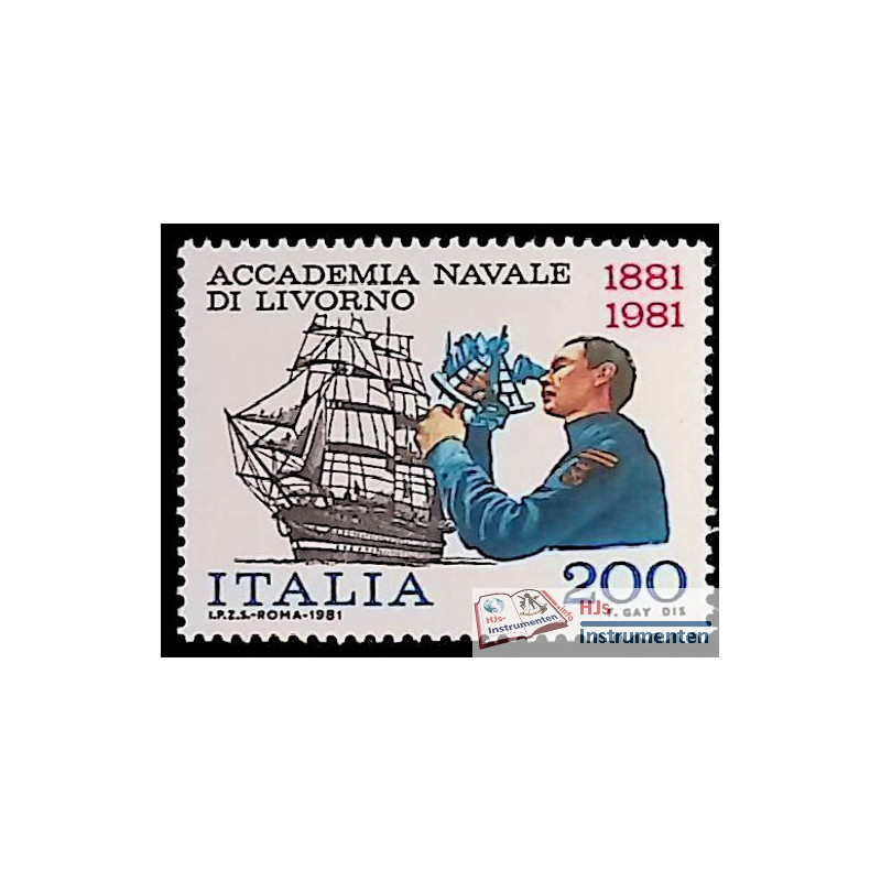 100 yr Academia Navale di Livornio stamps